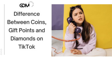 Difference Between Coins, Gift Points and Diamonds on TikTok