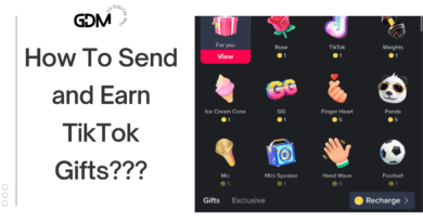 How To Send and Earn TikTok Gifts