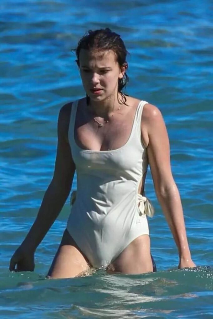 Millie Bobby Brown Sexy swimsuit photo
